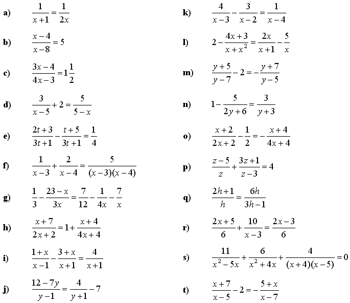 Lineární rovnice a nerovnice - Příklad 4 - Zadání